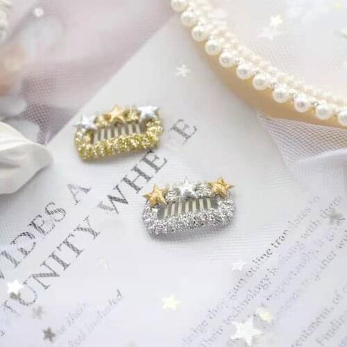 2021 Dogs Hair Accessories Cute Pet Cat And Dog Hairpin Five-pointed star hair comb 2.3cm 2.8cm 3.2cm