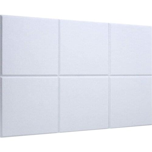 6PCS Acoustic Absorption Panel 12inch x 12inch x 0.4inch Sound Proof Padding for Echo Bass Isolation for Acoustic