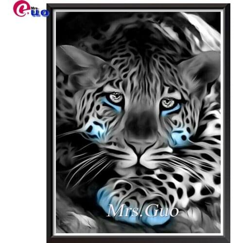 Full Square/Round Drill 5D DIY Diamond Painting "Animal tiger" 3D Diamond Embroidery Cross Stitch Home Decor