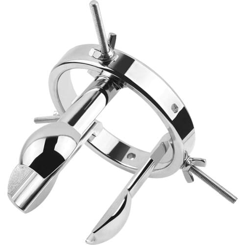 Big Butt Plug Anal Extender Huge Metal Anal Plug Dilator Speculum Adjustable Vaginal Anus Clamp Exotic Accessories Sex Toys