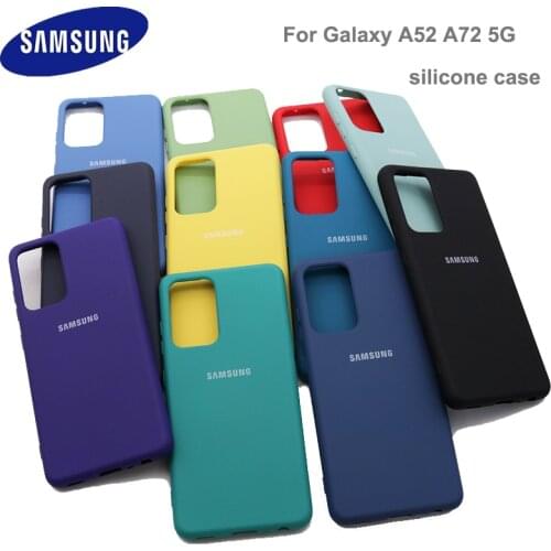 Samsung Galaxy A52 A72 5G Liquid Silicone Case Soft Silky Shell Cover Galaxy a72 a52 5G High Quality Soft-Touch Back Protective