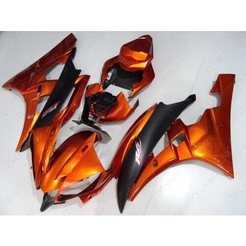 Body Kits YZFR6 2006 - 2007 Orange Red Black Fairing YZF R6 07 Full Body Kits YZF600 R6 07