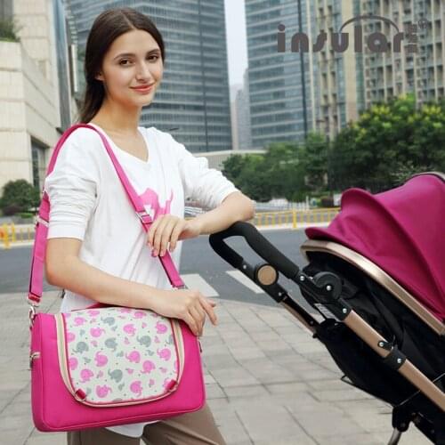 Mom Fashion Mother Maternity Bag Stroller Brand Baby Bags Messenger Large Diaper Bag Organizer Design Nappy Bags For