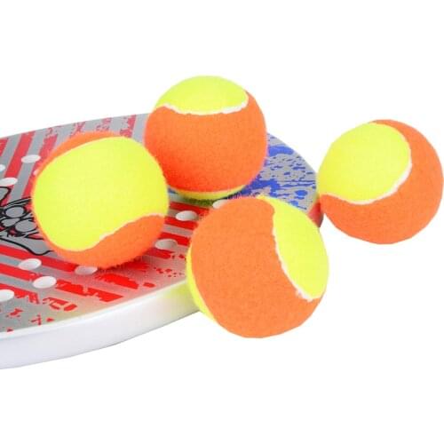 Soft Rubber Beach Tennis Balls Training Ball - 4 Pieces One Pack