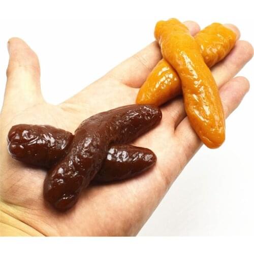 2020 New New Realistic Shits Poop Fake Turd Gag Funny Joke Classic Shit Funny Toys Kids Toy