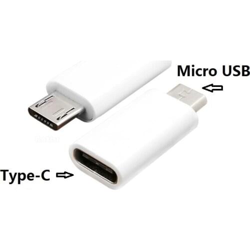 Micro USB Male to Type C Female Android Phone Cable Adapter Digital Data Charger Converter Type-C Connector Connect For Huawei