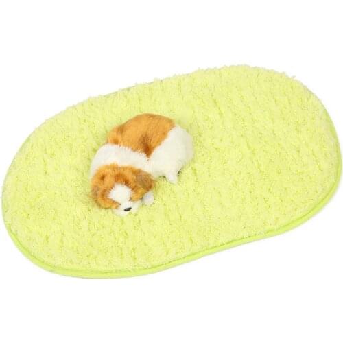 9 Colors Plush Orthopedic Foam Dog Bed Rectangular Cat Dog Mats / Removable Cover Pet Mattress Cushion for Dogs Dog Supplies