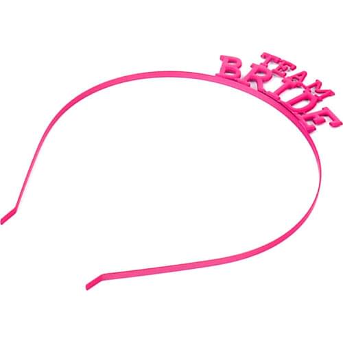 Team Bride To Be Alloy Headband Headwear Engagement Party Bridal Shower Party wedding birthday Halloween
