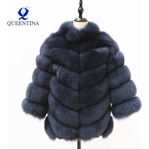 Queentina Long Fur Coats