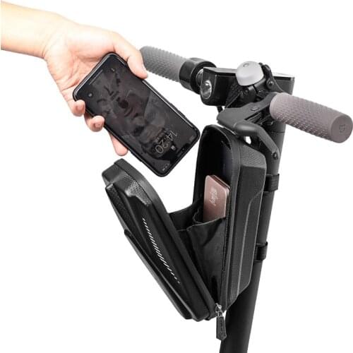 Wild Man Electric Scooter Bike Handle Bar Bag Electric Folding Bicycle Handle Bag Eva Hard Case Balance Car Bicycle Bags