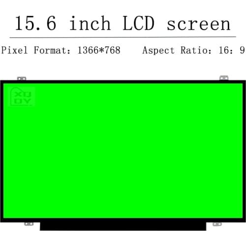 15.6" Slim LED matrix For dell vostro 15-3546 3549 3559 3558 3568 5568 3562 3565 3572 laptop lcd screen panel 1366*768 no touch