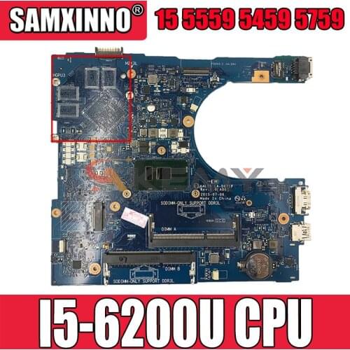 Akemy I5-6200U FOR Dell Inspiron 15 5559 5459 5759 Motherboard AAL15 LA-D071P Mainboard CN-0VYVP1 VYVP1 100% tested