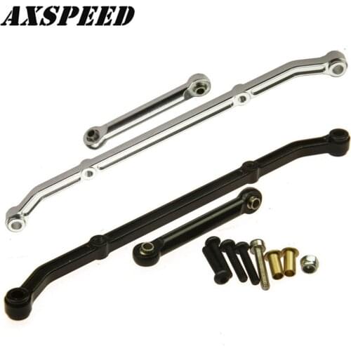 AXSPEED Aluminum Steering Linkage Link Arm for 1/10 Axial SCX10 RC Rock Crawler Car Upgrade Accessories