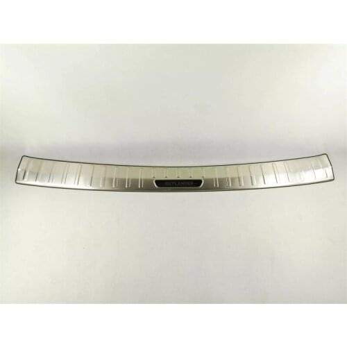 Car Styling For Mitsubishi 2016 2017 Outlander Stainless Steel External Rear Inner Trunk Bumper Protector Tail Guard Plate Cover