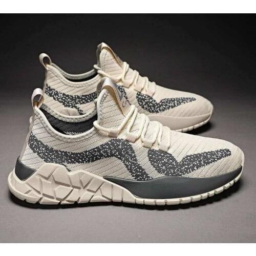 New low-top running shoes breathable mens shoes fashion casual shoes single shoes sports shoes wild trend outdoor tennis shoes