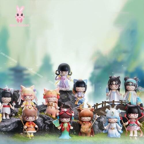 Kimmy&Miki Myth Blind Box Toys for Girls Figure Action Caja Sorpresa Surprise Box Guess Bag Collection Model Cute Birthday Gift