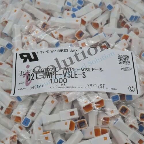 Origianl JST JWPF Series Connector 02T-JWPF-VSLE-S CONN HOUSING TAB JWPF 2POS 2MM