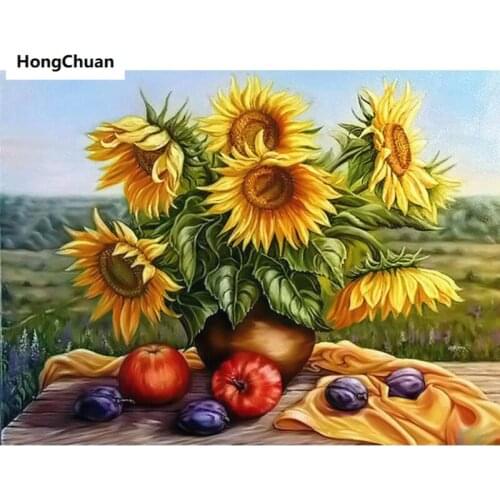 Scenery flower diamond painting cross stitch needlework home decoration mural 5D DIY square/round mosaic diamondembroidery gift