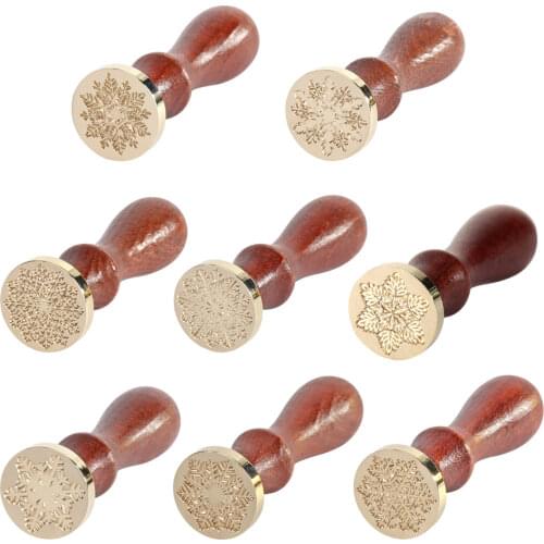 Retro Wax Seal Stamp Copper Brass Head Vintage Envelope Sealing DIY Sealing Wax Envelope Decoration Cards Stamp Craft Tools