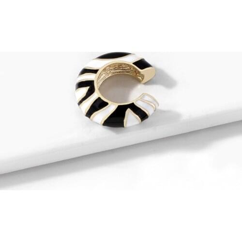 Earrings alloy flasher drops of ear clamp episodes Womens ear clips fashion personality earrings cartilage earrings