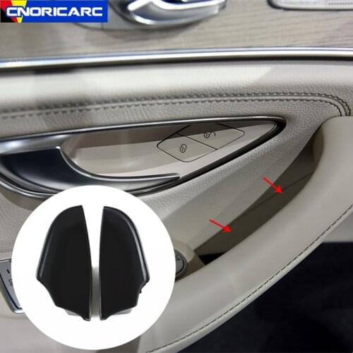 Car Styling Front Door Armrest Storage Box Decoration For Mercedes Benz CLS 2018-2020 Interior Organizer Accessories