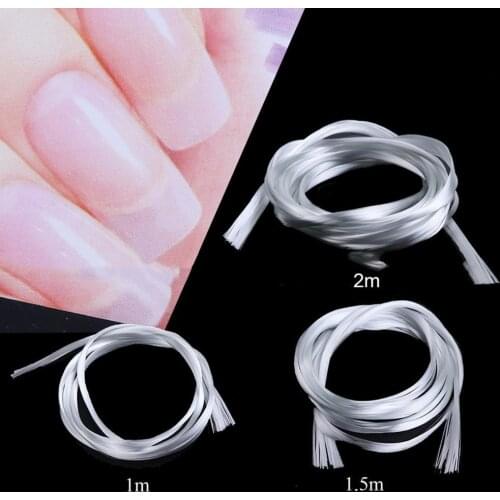 1/1.5/2m Nail Extension Fiber Glass Fast Phototherapy Building Tip Manicure Tool