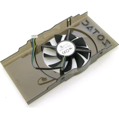 GA82B2U Cooler Fan 12V 0.45A 4Pin VGA Fan For ZOTAC GTS450 Graphics Card Cooling Fan