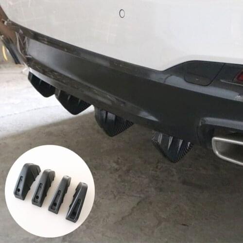 GM Carbon Fiber Rear Spoiler Car Rear Bumper Lip Biffuser for Toyota Corolla RAV4 Yaris Honda Civic Accord Fit CRV