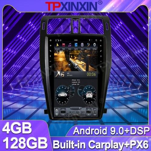 4+128G For Toyota Crown 2010 - 2013 Android Tesla Vertical Screen Car Radio Tape Recorder Multimedia Video Player GPS Navigation