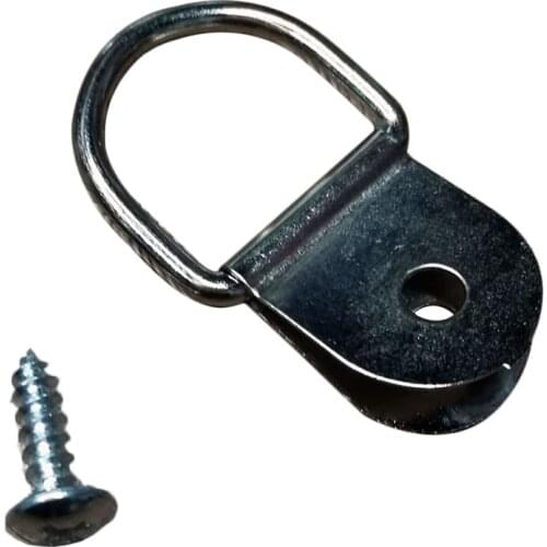 4PCS Car Luggage Net Vehicle Trunk Hook Clasps Fixed Installation Auto Hook Automobile Hanger 3x3CM Metal