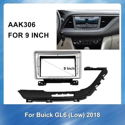 Auto Radio Multimedia NAVI fascia for buick GL6 2018 low trim Car Stereo DVD Player Car Installation Bezel panel dash Trim