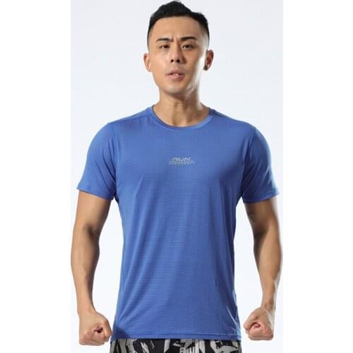 Brand New Mens T-Shirt Sport Shirt Men Fitness Running T Shirt Quick Dry Compression Sport T-Shirts Gym Tops Tee Shirt Workout
