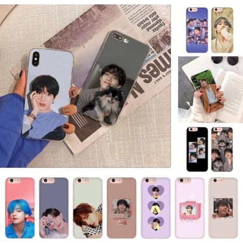 Kim Taehyung Phone Case For iPhone X XS MAX 6 6s 7 7plus 8 8Plus 5 5S se 2020 XR 12 11 pro max TPU Coque