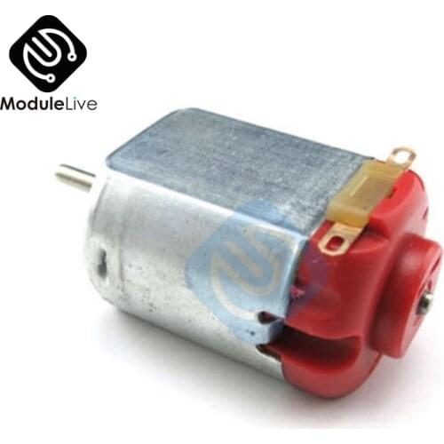 R130 DC Motor Type 130 Hobby Micro Motors 3-6V DC 0.35-0.4A 8000 RPM New