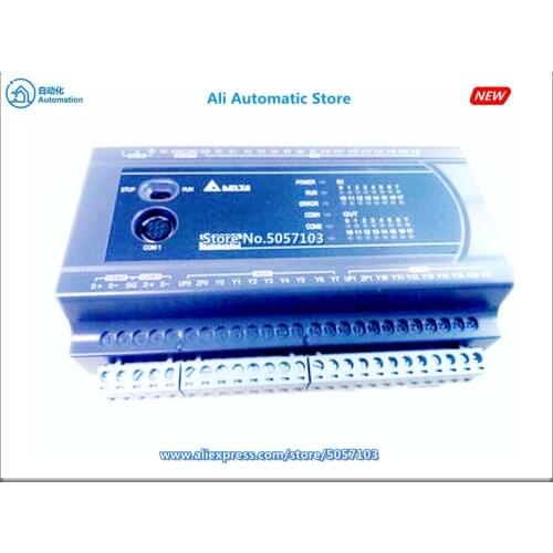 DVP52EX211TR 52 Point Host 24DI 8NPN DI+8 Relay 2 Way 20K Output DC Power Supply New