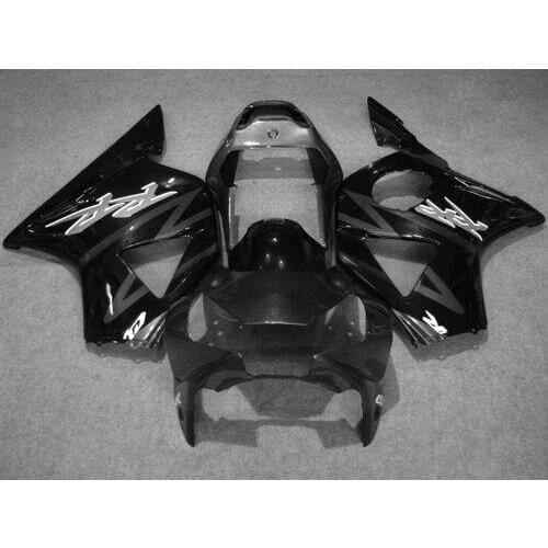 L36-Customize Fairing kit for CBR900RR 954 CBR954 2002 2003 black ABS fairings set CBR954RR 02 03