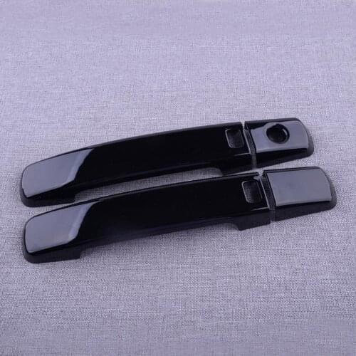 1 Set Car ABS Outside Door Handle Covers Trims Caps With Keyless Hole Fit for Nissan Altima Coupe 2013 2012 2011 2010 2009 2008