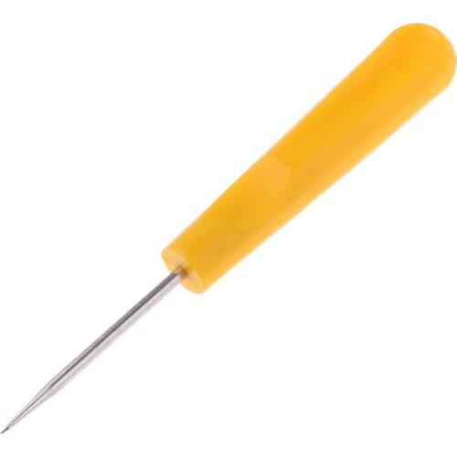 Badminton Tennis Racket Racket Lining Awls String Guide Tool Yellow