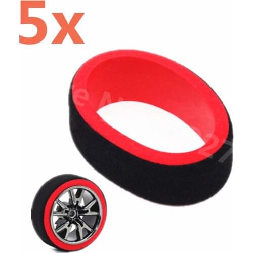 5Pcs 2-Color RC Cars Transmitter Steering Wheel Foam Grip Hand Wheel Sponge For TRAXXAS Futaba 3pv 4pls 4pv 4px r 7px prc x4 FS