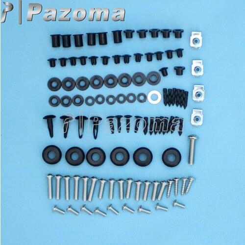 Motorcycle Full Set Fairing Nut Kit for Suzuki GSX R1000 2007 2008 Body Bolt Screws