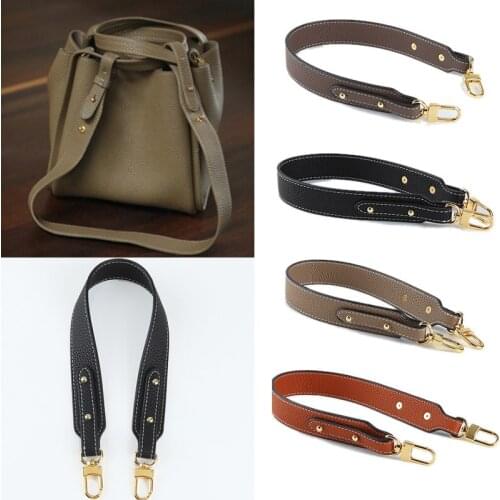 Cow Leather Bag Straps Women Handbag Handle Belt Shoulder Bag Wide Strap Genuine Leather Strap Bag Part Belt For Bags 53cm