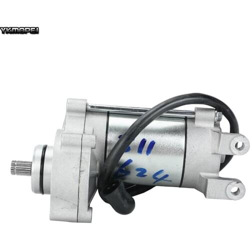Motorcycle Electric Start Starter Motor For 62mm Bore ZongShen ZS 190cc Z190 W190 1P62YML-2 Engine Dirt Pit Bike Atv Quad Parts