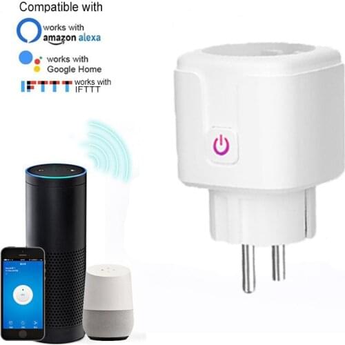 Smart WiFi Plug EU 16A Remote Control Power Monitor Smart Home Wifi Socket For AMAZON Alexa Google Home DIY Smart Home/Life