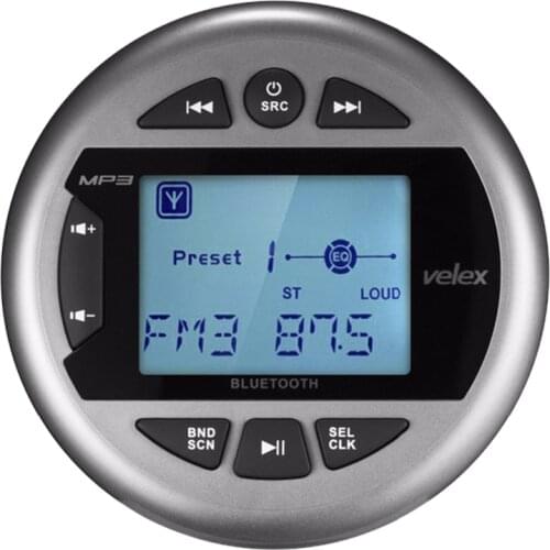 Marine Waterproof Bluetooth Stereo FM AM Boat Radio Audio MP3 Player Receiver Auto Sound System For ATV UTV SPA Motorcycle