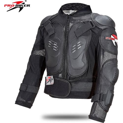 PRO-BIKER Motorcycle Full Body Armor Jacket motocross protective Gear capacete de motocross turtle moto protection jackets