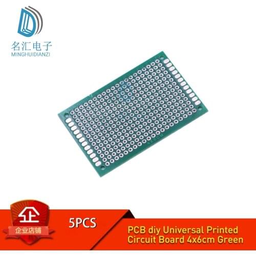 5Pcs/lot 4*6 PCB 4*6 PCB 4cm6cm Double Side Prototype PCB diy Universal Printed Circuit Board