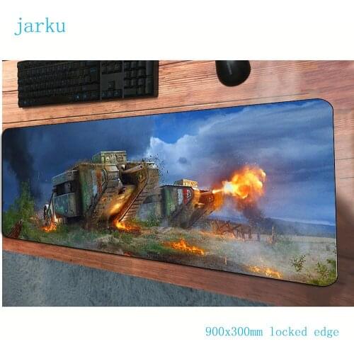 900x300x3mm World of tanks mousepad gaming mouse pad gamer mouse mat pads game computer locked edge padmouse laptop play mats