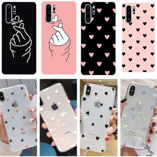 For Huawei Y6 Pro 2019 Case Soft Silicone TPU Phone Case Cover for Huawei Mate 20 P20 Pro P30 P40 Lite E Nova 7i 3i Y6P Coque