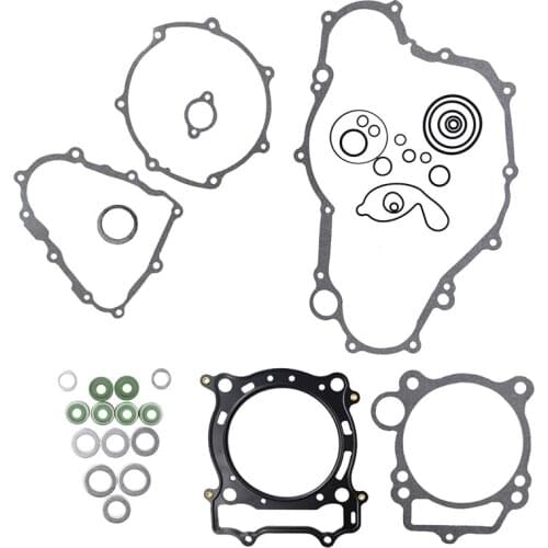 Motorcycle Engine Parts Head Side Cover Gasket&Valve Oil Seal Sets Kits For YAMAHA YZ450F 03-05 WR450F 03-06 YFZ450R 2004-2005