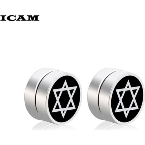 ICAM Slimming Patch Lose Weight Health Magnets Of Lazy Paste Stimulating Acupoints Magnetic Stud Earrings Pendientes Mujer